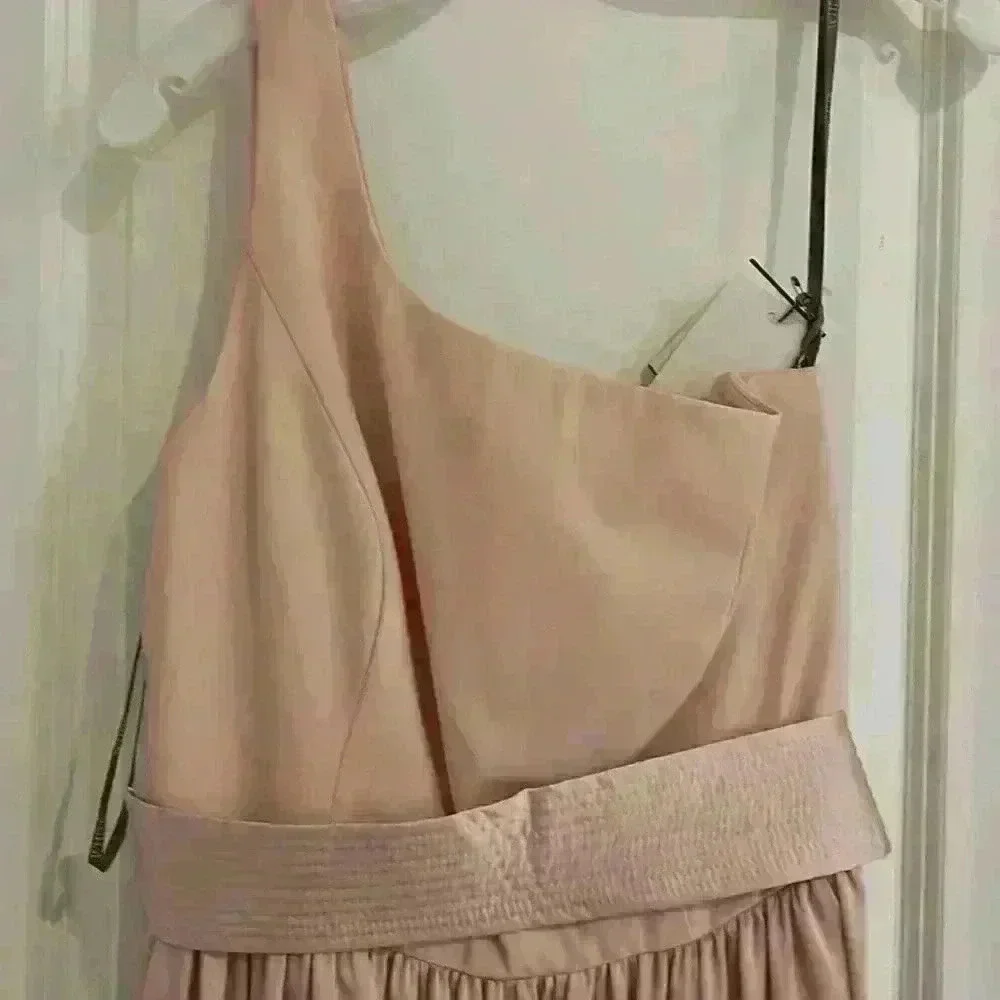 Vera Wang One Shoulder Dress - Picture 6 of 11